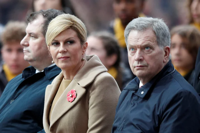 Hrvaška predsednica Kolinda Grabar-Kitarovic je generalnemu sekretarju ZN napovedala udeležbo v Marakešu, potem si je premislila. FOTO: Reuters
