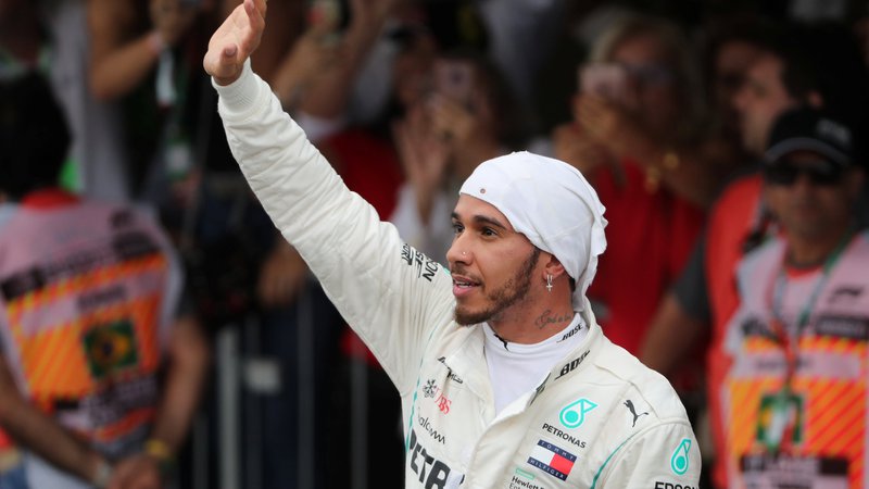 Fotografija: Lewis Hamilton je slavil tudi na predzadnji postaji sezone. FOTO: Reuters