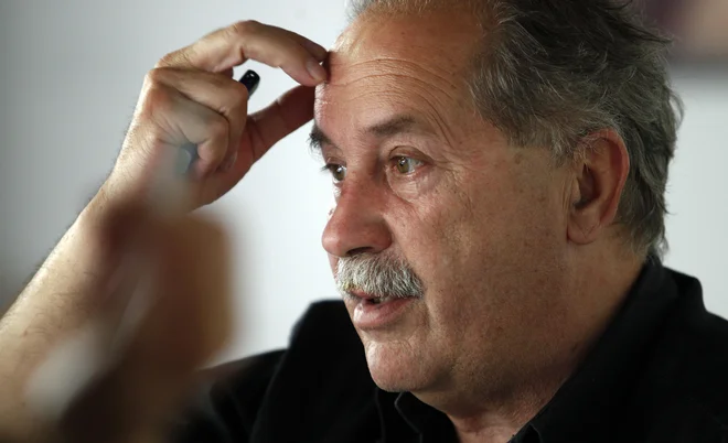 Domišljijski svet Marka Sosiča je izjemno bogat. FOTO:Tomi Lombar/Delo