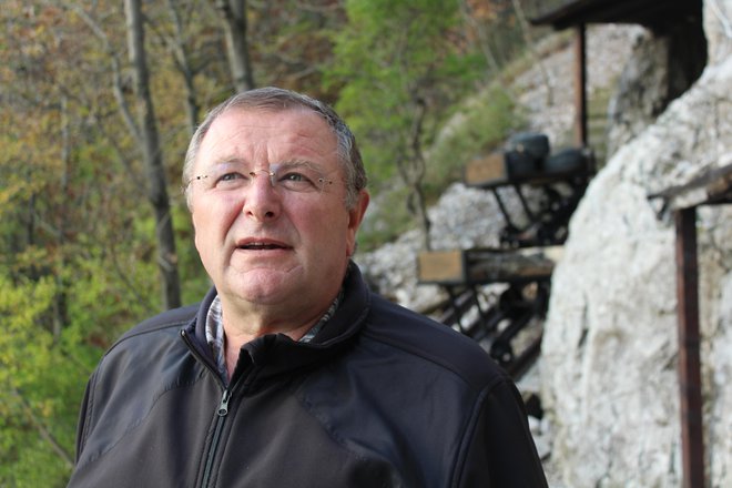 Bogdan Potokar je izjemen turistični vodnik. Foto Blaž Močnik/Delo