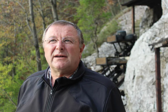 Bogdan Potokar je izjemen turistični vodnik. Foto Blaž Močnik/Delo