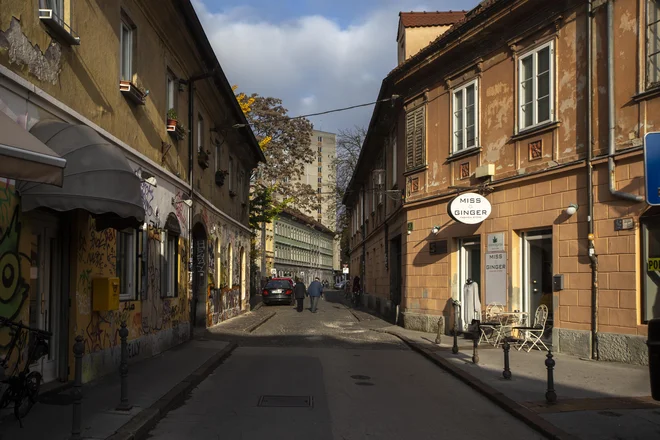 Na Vidovdanski bo skupna prometna cona. FOTO: Voranc Vogel/delo