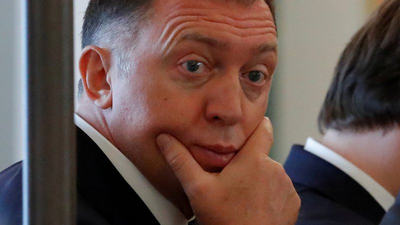 Fotografija:  Premoženje ruskega oligarha Olega Deripaske je v desetih letih uplahnilo z 28 na 3,3 milijarde dolarjev. Foto Reuters