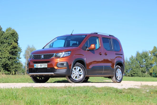 Naslednik peugeota partnerja je rifter z bolj robustno pojavo velikoprostorca. FOTO: Gregor Pucelj