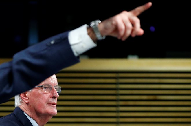 Glavni pogajalec evropske komisije za brexit Michel Barnier. FOTO: REUTERS/Francois Lenoir