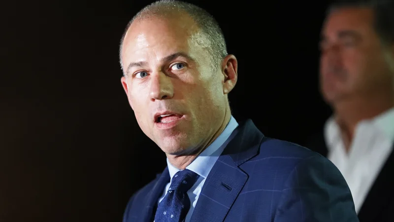 Fotografija: Avenatti se že mesece spogleduje z nominacijo za predsedniškega kandidata demokratske stranke. FOTO: Reuters 