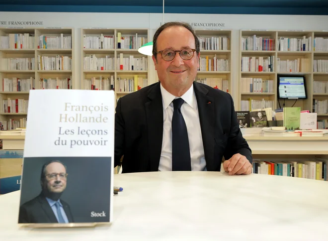 Nekdanji predsednik François Hollande FOTO: Reuters