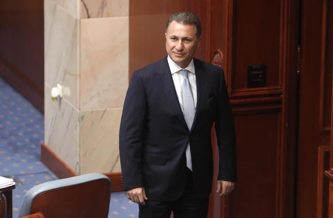 Če Gruevski ne bo končal za zapahi, ne bo&nbsp;nihče prepričal državljanov, da so pred zakonom vsi enaki.FOTO: Boris Grdanoski/AP