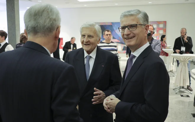 Franjo Bobinac (na fotografiji desno) je član Trilateralne komisije od leta 2017. FOTO: Jože Suhadolnik