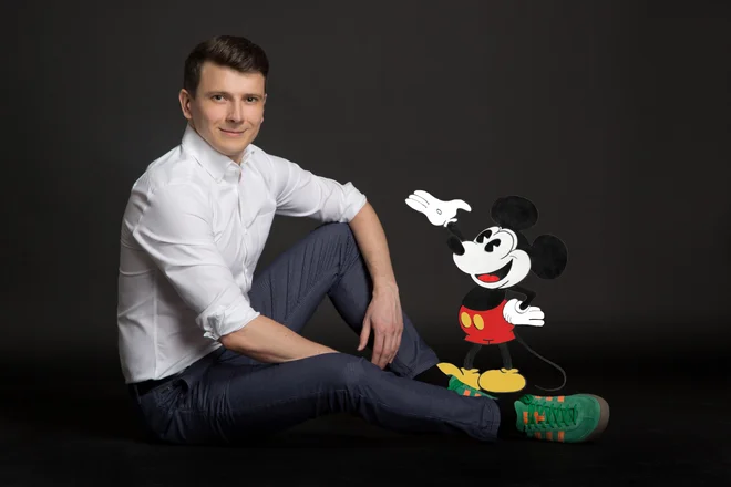 Marko Jeličić bo do konca leta izdal knjigo o življenju Disneyjevih junakov na območju obeh Jugoslavij. FOTO: Osebni Arhiv