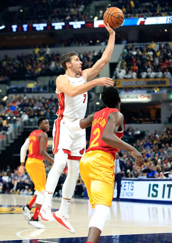 Goran Dragić tokrat ni bil pretirano natančen. FOTO: Andy Lyons/AFP