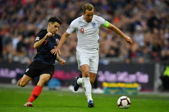 Harry Kane je popeljal Anglijo na zaključni turnir. FOTO: AFP