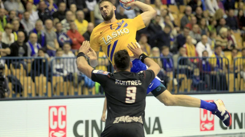 Fotografija: Branko Vujović je bil najboljši strelec Celjanov s sedmimi zadetki. FOTO: Roman Šipić/Delo