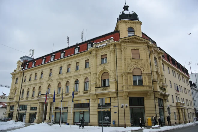 Narodni dom, sedež občinske uprave in mestnega sveta v Celju. FOTO: Brane Piano