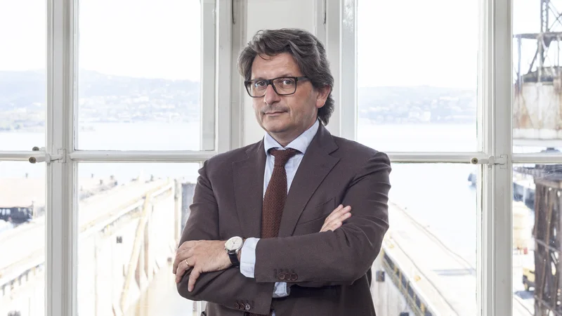 Zeno D&#39;Agostino, predsednik italijanskega pristaniškega sistema vzhodnega Jadrana. FOTO: arhiv Uprave Pristanišča Trst