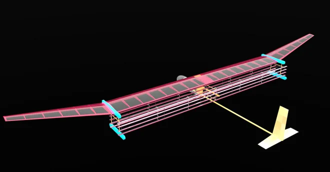 Letalo na ionski pogon. FOTO: Mit Electric Aircraft Initiative 