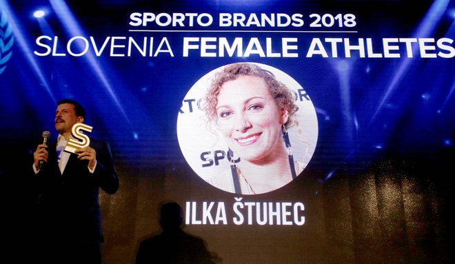 Med športnicami je kljub izgubljeni sezoni zaradi poškodbe slavila Ilka Štuhec.<strong> </strong>FOTO: Roman Šipić/Delo