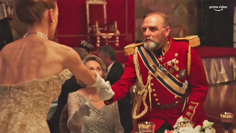 Fotografija: Ponovno uprizarjanje družine Romanov v seriji The Romanoffs.
Fotografiji Promocijsko gradivo