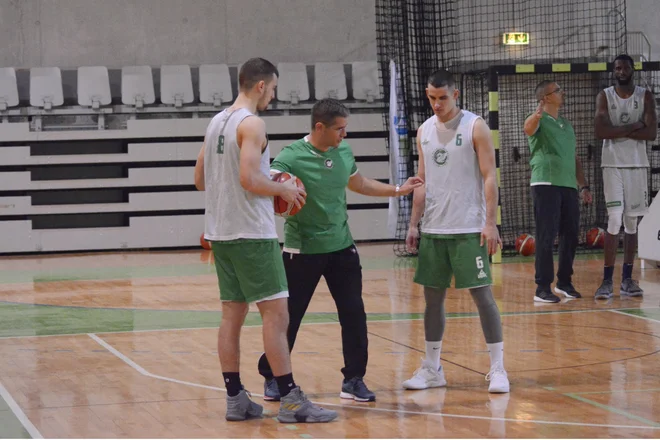Jutrišnja tekma proti FMP je za novega stratega Petrol Olimpije kot finale svetovnega prvenstva. FOTO: Petrol Olimpija