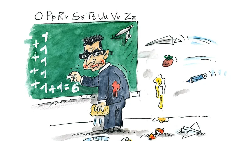 Fotografija: Karikatura: Marko Kočevar