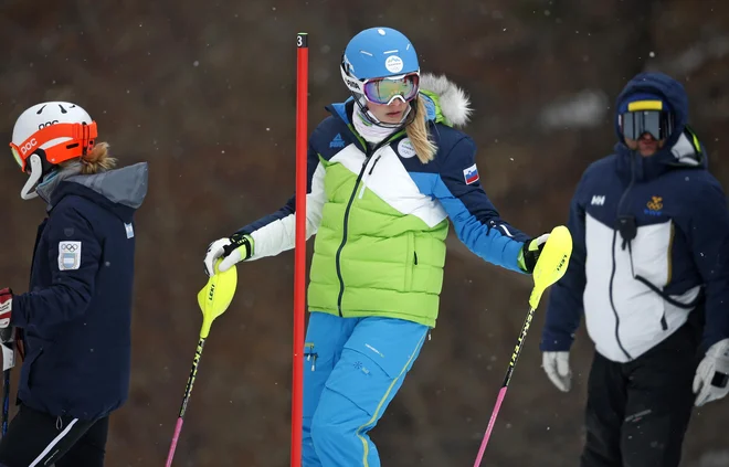 Ana Bucik ne najde pravih občutkov, je pa na zadnjih treningih pokazala boljše predstave. FOTO: Matej Družnik/Delo