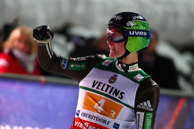 Domen Prevc je navdušil v Ruki. FOTO: Reuters