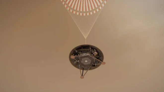 Insight je pred najtežjimi minutami v misiji. FOTO: NASA/JPL-Caltech&nbsp;