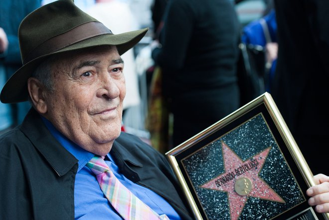 Novembra leta 2013 je Bertolucci prejel zvezdo na pločniku slavnih v Hollywoodu. FOTO: AFP