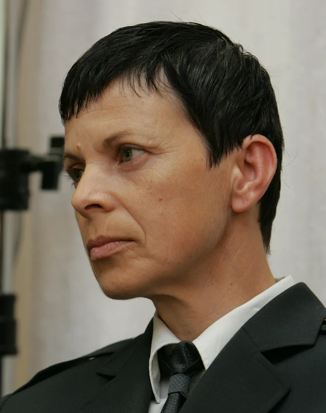 Alenka Ermenc je v petek postala prva slovenska generalka. FOTO: Igor Modic/Delo