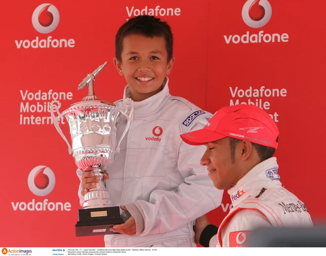 Alexander Albon je nekdanji svetovni prvak v kartingu. FOTO: Andrew Boyers/Reuters