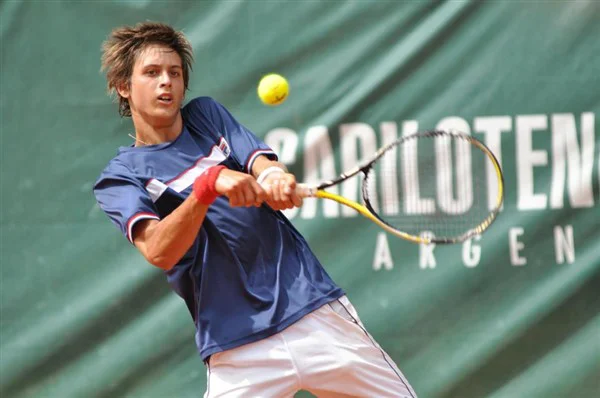 Slovenski Argentinec Tomas Lipovšek Puches je pripravljen igrati za domovino svojih prednikov. FOTO: Tennis