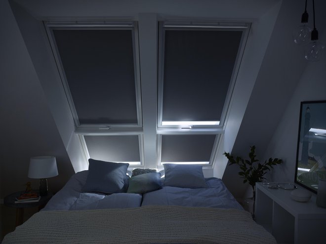 Popolna temnitev spalnic Foto: Velux