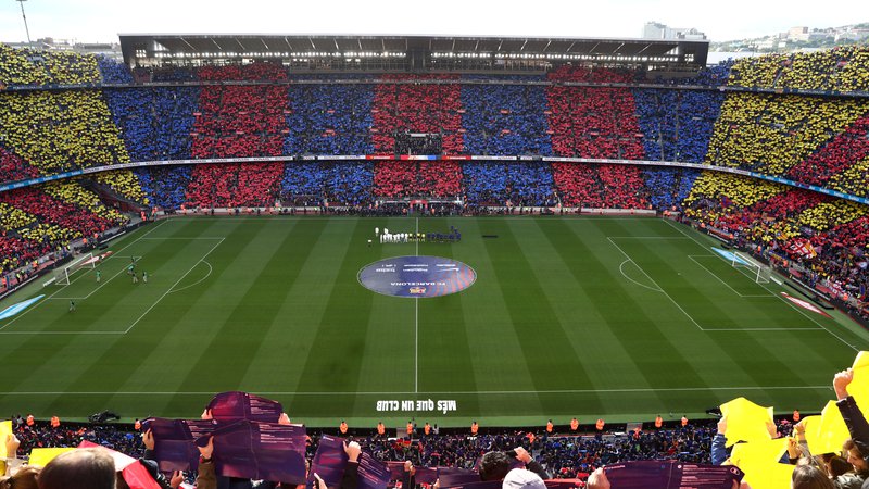 Fotografija: Štadion Camp Nou v Barceloni. FOTO: Reuters