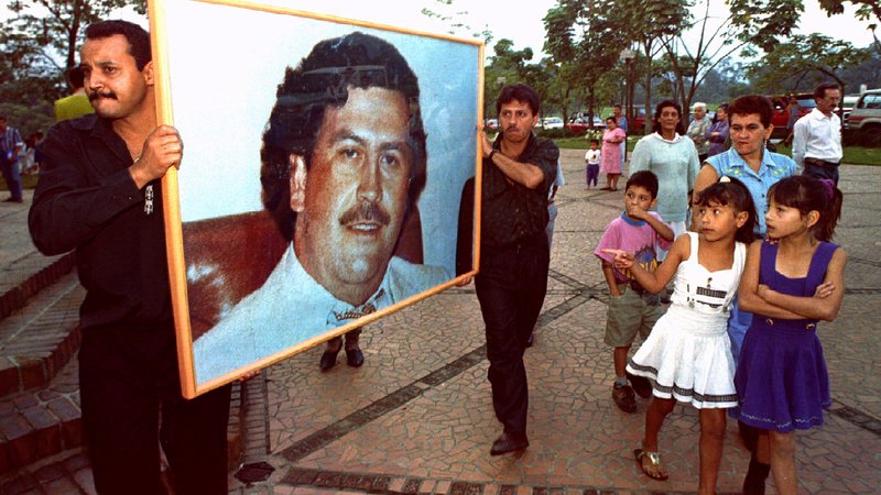 Fotografija: Pablo Escobar za marsikoga v Kolumbiji ostaja junak. FOTO: Reuters