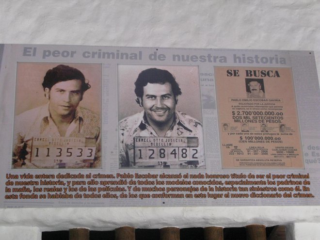 Najhujši kriminalec v kolumbijski zgodovini. FOTO: Katja Željan / dokumentacija Dela