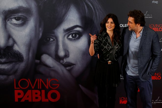 Javier Bardem in Penelope Cruz sta zaigrala v filmu Ljubiti Pabla. FOTO: Reuters