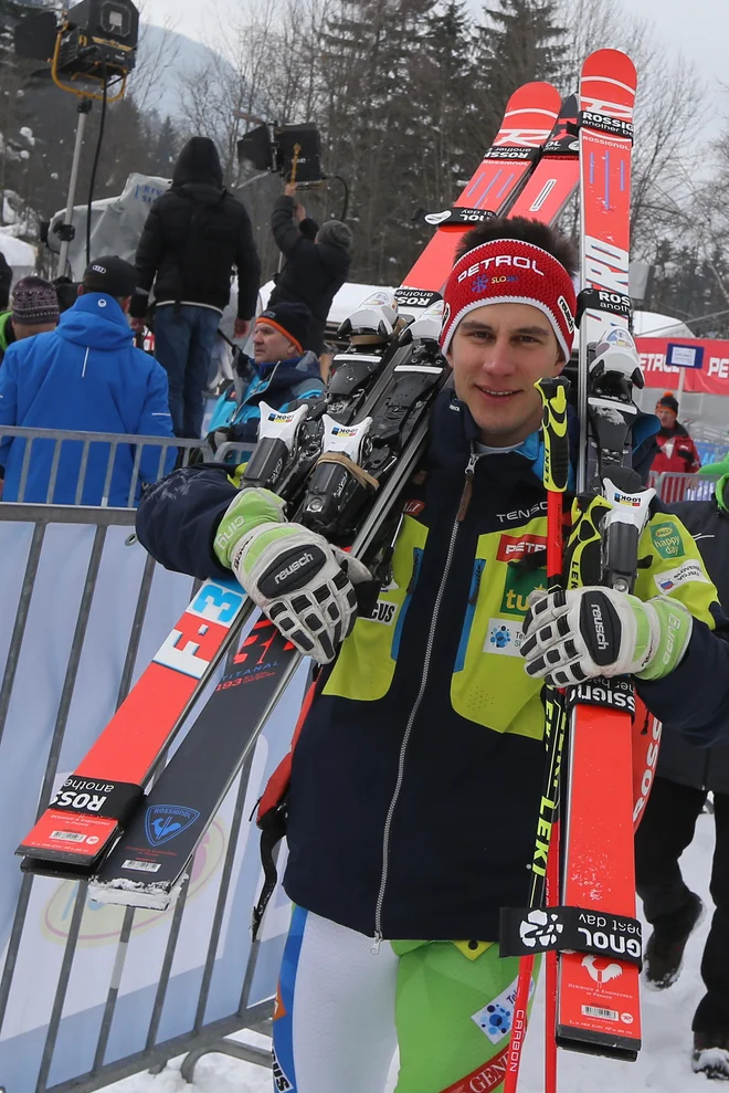 Žan Kranjec si v tej sezoni želi večkrat na stopničke. FOTO: Tomi Lombar/Delo