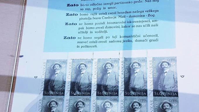 Fotografija: Cankar bi se v grobu obračal, če bi vedel, kdo vse si ga zdaj lasti. Foto ZB NOB Izola