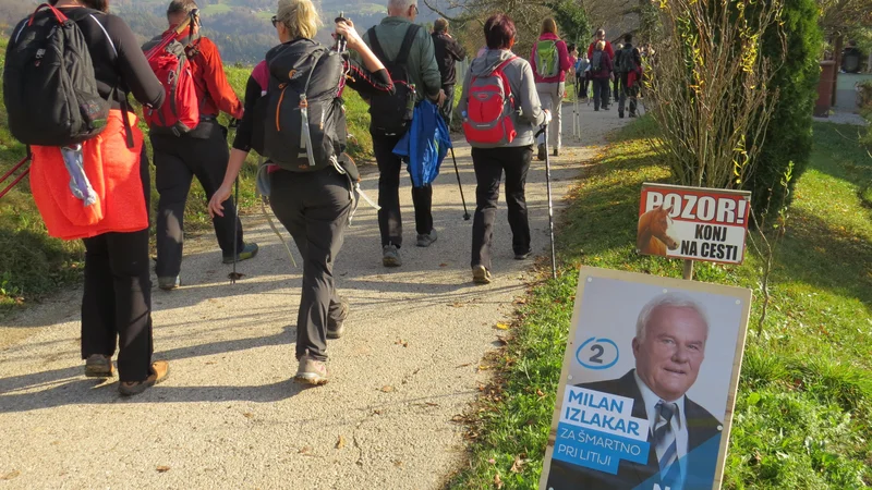 Fotografija: Milanu Izlakarju (NSi) ni uspelo premagati aktualnega župana Rajka Meserka v občini Šmartno pri Litiji. FOTO: Bojan Rajšek