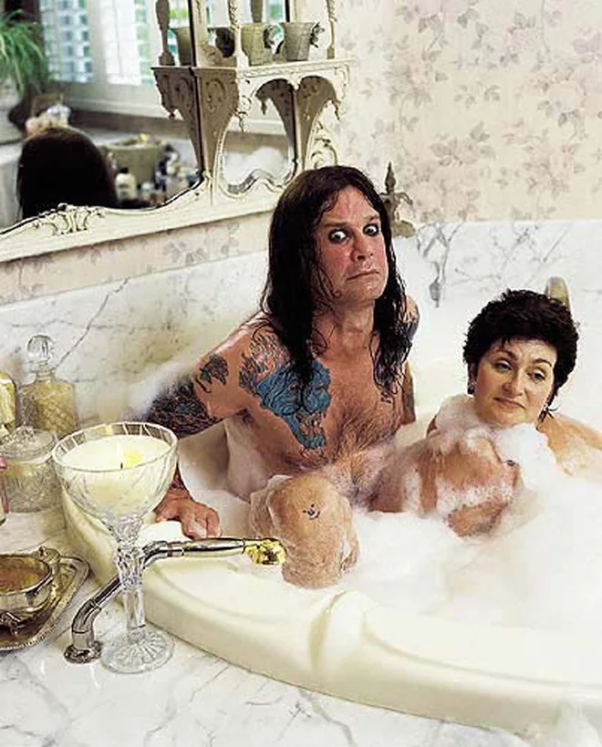 Ozzy Osbourne in druga žena Sharon.<strong> </strong>FOTO: Dokumentacija Dela