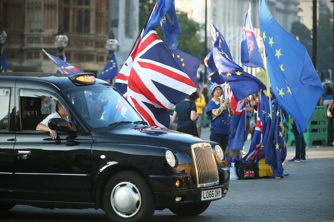 Nasprotniki brexita upajo, da bo Sodišče EU na koncu potrdilo njihovo domnevo, da lahko Združeno kraljestvo enostransko razveljavi odločitev o izstopu. FOTO: Jure Eržen