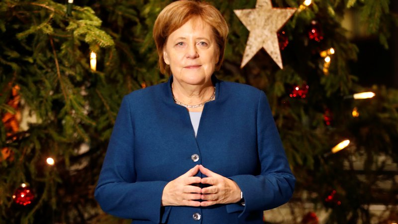 Fotografija: Nemška kanclerka Angela Merkel je bila na vrhu skupaj 13-krat. FOTO: Hannibal Hanschke/Reuters