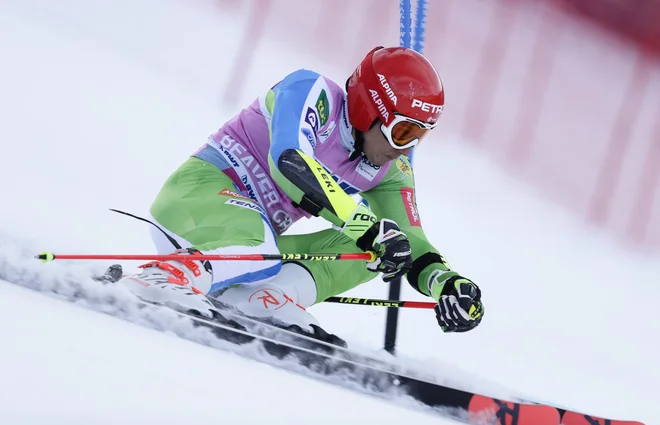 Žan Kranjec je po nastopu pod pričakovanji v ZDA dobre občutke utrjeval na treningu v Alta Badii, kjer je lani prvič v karieri stopil na stopničke. Zdaj ga čaka drugi veleslalom sezone v Franciji. FOTO: Usa Today Sports