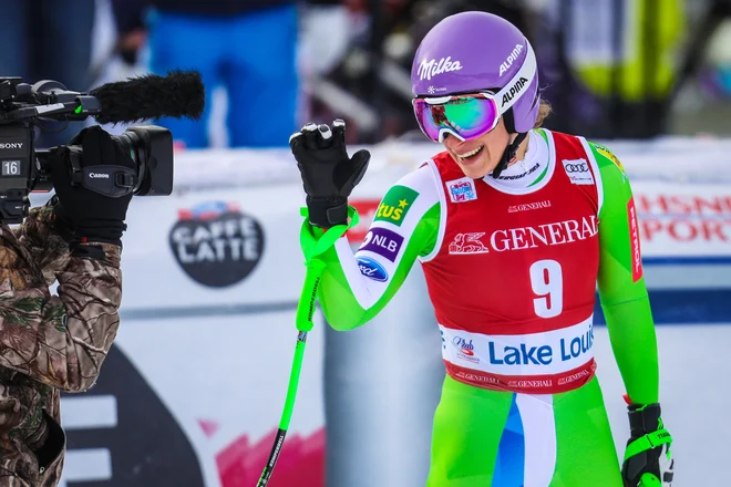 Bo Štuhčeva tako zadovoljna tudi po današnjem nastopu? FOTO: Reuters