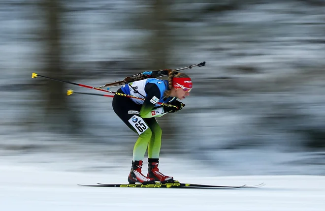 Polona Klemenčič je prehitela le šest tekmic. FOTO: Matej Družnik/Delo