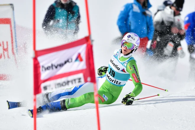 Takole je Ana Bucik zaključila današnjo zgodbo. FOTO: Fabrice Coffrini/AFP