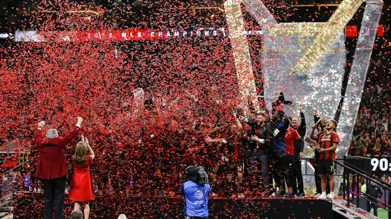 Fotografija: Atlanta je spisala eno najbolj neverjetnih zgodb v zgodovini MLS! FOTO: Todd Kirkland/AP