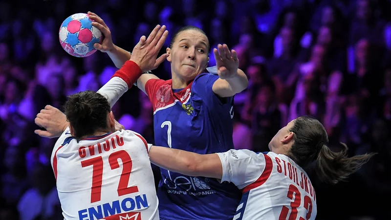 Fotografija: Darja Dmitrijeva je bila najbioljša strelka za Rusinje proti Srbiji. FOTO: AFP