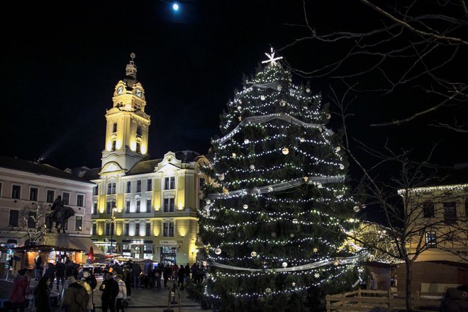 Takšna je podoba Pécsa od zadnjega novembra. FOTO: Madžarska turistična organizacija