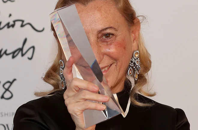 Italijanska modna oblikovalka Miuccia Prada. FOTO:Daniel Leal-olivas/Afp